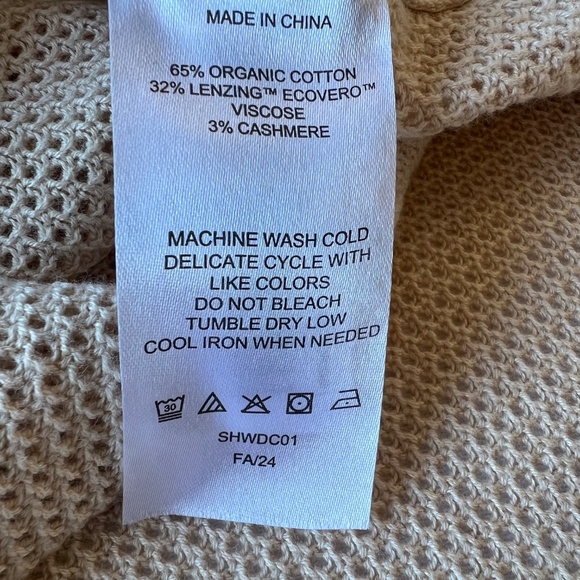 Quince Maternity Nursing Shawl Cotton Cashmere Lightweight - Picture 12 of 15